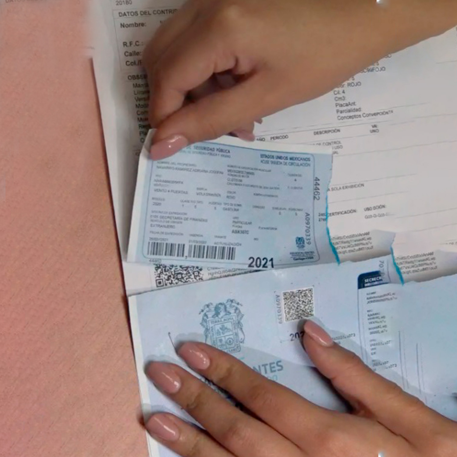 Reposición de tarjeta de circulación